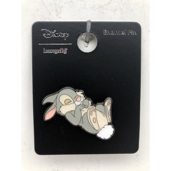 Disney Loungefly Pin Bambi Thumper Rabbit Sleeping - Picture 2 of 4